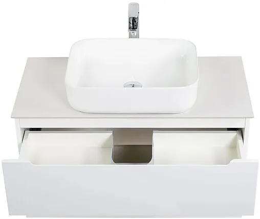 Тумба-умывальник подвесная BelBagno ETNA 100 Bianco Opaco ETNA-1000-2C-SO-BO-P+