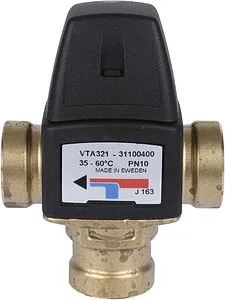 Трехходовой термостатический смесительный клапан ½&quot; +35...+60°С Kvs 1.5 ESBE VTA321 3110 04 00, 1