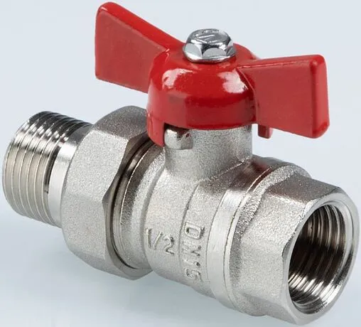 Кран шаровый с американкой ¾&quot;в x ¾&quot;н Valtec Стандарт ГОСТ Р 59553-2021 VT.127.N.05