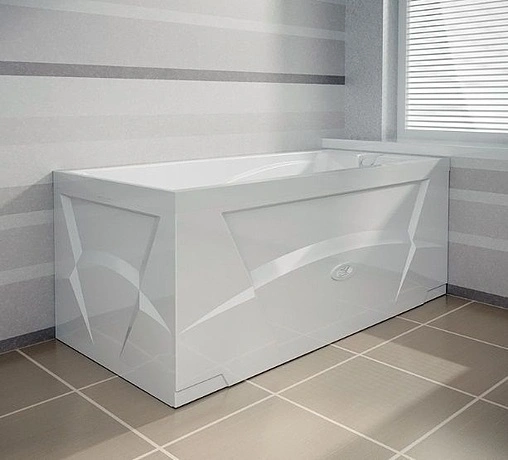 Панель для ванны фронтальная Radomir Фелиция 160 скандинавский стиль белый 2-21-0-0-9-204