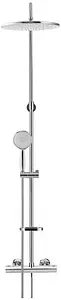 Душевая система с термостатом для душа Swedbe Hermes хром 9091 Душевая система с термостатом для душа Swedbe Hermes хром 9091, 5