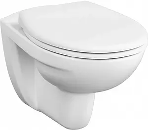 Унитаз подвесной безободковый VitrA S10 Rim-Ex SpinFlush белый 7855B003-0075, 1