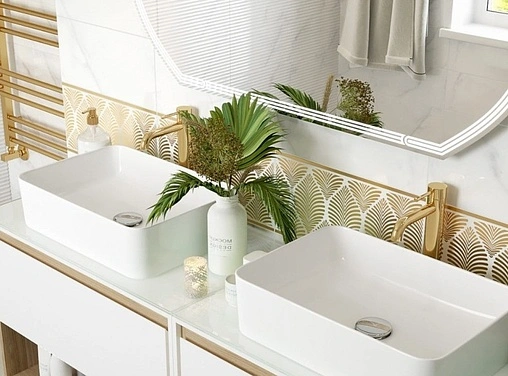 Зеркало с подсветкой Cersanit Led 100 с подогревом KN-LU-LED090*100-d-Os