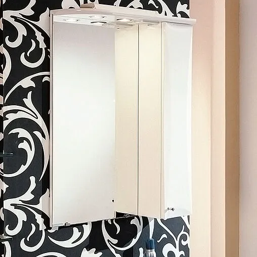 Шкаф-зеркало Aquaton Джимми 57 R белый 1A034002DJ01R