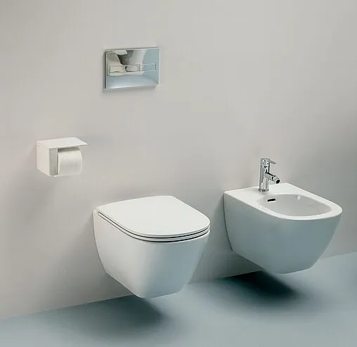 Унитаз подвесной безободковый Laufen Lua Rimless белый 8.2008.3.000.000.1