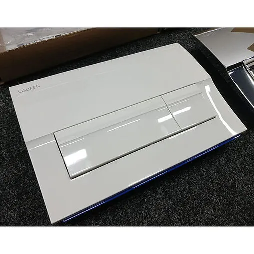 Комплект 6 в 1 Laufen Pro Rimless Z.RU93.0.771.6 с кнопкой белый глянцевый