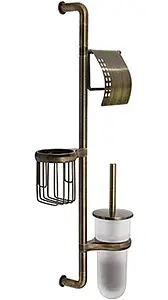 Стойка для аксессуаров Wasserkraft Exter бронза K-1458, 1
