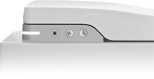 Умный унитаз-биде подвесной безободковый Roca Inspira in-wash белый 803060001