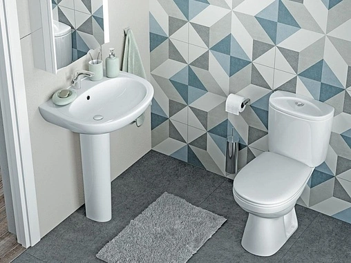 Унитаз-компакт Santek Анимо белый 1WH110032