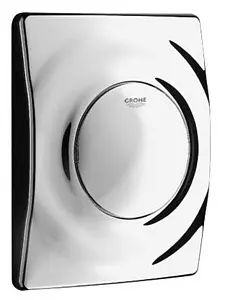 Клавиша смыва для писсуара Grohe Surf 38808000 хром глянцевый Клавиша смыва для писсуара Grohe Surf 38808000 хром глянцевый, 1