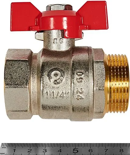 Кран шаровый 1¼&quot;в x 1¼&quot;н Rommer ГОСТ Р 59553-2021 RBV-0004-2210232