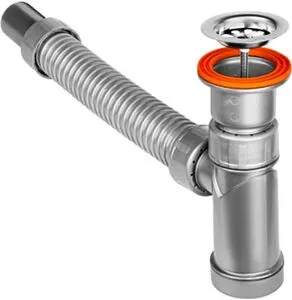 Сифон бутылочный для раковины Pestan BETTOSERB серый 125310 Сифон бутылочный для раковины Pestan BETTOSERB серый 125310, 1