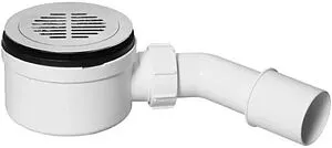 Сифон для душевого поддона Mc Alpine хром MRS8CPBS, 1