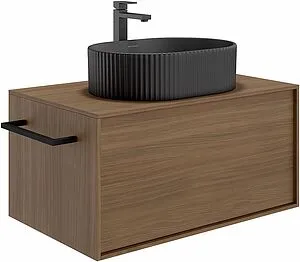 Раковина Kerama Marazzi Artbasin Conchiglia 50 черный матовый VE.wb.50\BLK.M Раковина Kerama Marazzi Artbasin Conchiglia 50 черный матовый VE.wb.50\BLK.M, 4