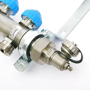 Группа коллекторная с расходомерами 7 отводов 1&quot;н/н x ¾&quot;ек Uni-fitt 455W4307, 5