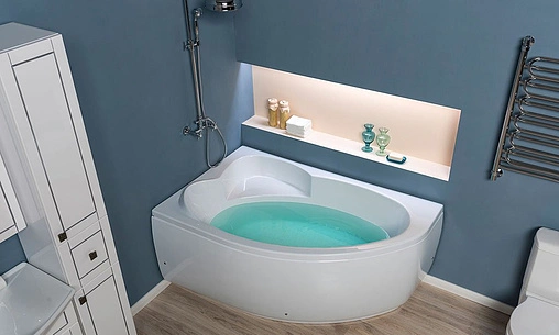 Ванна акриловая Aquanet Sarezo 160x100 L 00204035