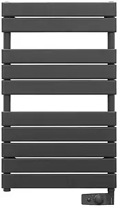 Полотенцесушитель электрический лесенка Atlantic Adelis 984x556 ANT 500W антрацит матовый 002240, 2