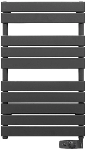 Полотенцесушитель электрический лесенка Atlantic Adelis 984x556 ANT 500W антрацит матовый 002240