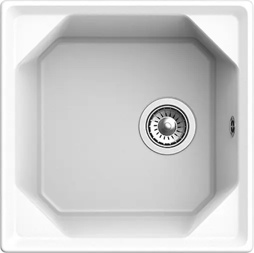 Мойка кухонная GranFest Unique U-500 иней