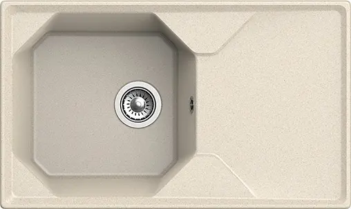 Мойка кухонная GranFest Unique U-840L песочный
