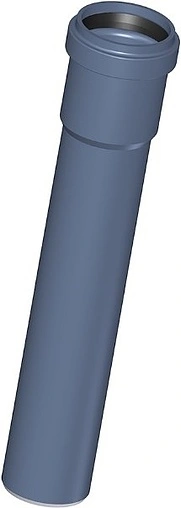 Труба канализационная внутренняя бесшумная D=32мм L=500мм Poloplast POLO-KAL NG 02002