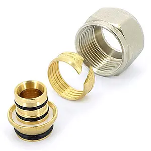 Концовка для металлопластиковых труб ¾&quot;ек x 20x2.0мм Uni-fitt 680N2034, 1