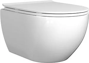 Унитаз подвесной безободковый Toni Arti Baglio белый TA-BO4936 Унитаз подвесной безободковый Toni Arti Baglio белый TA-BO4936, 1