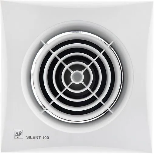 Вентилятор вытяжной Soler &amp; Palau SILENT-100 CHZ белый
