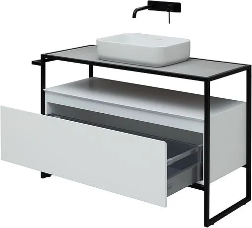 Тумба-умывальник напольная Allen Brau Priority 120 белый 1.31004.WM+