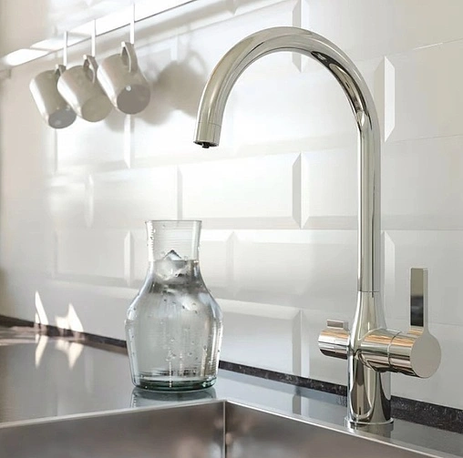 Смеситель для кухни с подключением к фильтру IDDIS Pure хром PURSBFJi05 Смеситель для кухни с подключением к фильтру IDDIS Pure хром PURSBFJi05