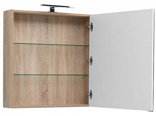 Шкаф-зеркало Aquanet Остин 75 R дуб сонома 00201727