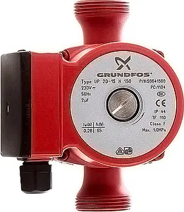Насос циркуляционный для ГВС Grundfos UP 20-15 N 59641500, 1