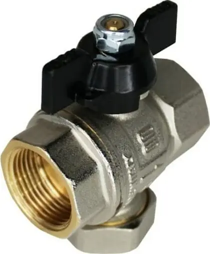 Кран шаровый с фильтром 1&quot;в x 1&quot;в Elsen EV30.1010