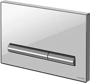 Клавиша смыва для унитаза Cersanit Pilot 60195 стекло/белый Клавиша смыва для унитаза Cersanit Pilot 60195 стекло/белый, 3