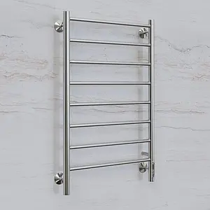 Полотенцесушитель электрический лесенка Terminus Аврора П8 500х850 электро quick touch полированная сталь 4670078531179, 4