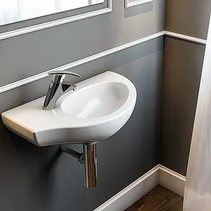 Раковина Serel Friendly 57 белый 6742 Раковина Serel Friendly 57 белый 6742, 3