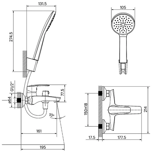 Смеситель для ванны IDDIS Ray сатин RAYBN02i02 Смеситель для ванны IDDIS Ray сатин RAYBN02i02