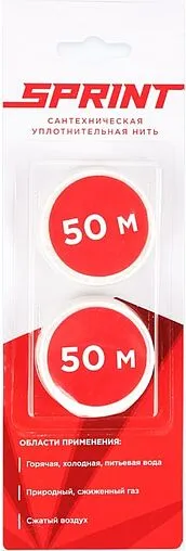 Нить уплотнительная набор катушек 2х50м SPRINT 61013