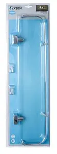 Полка Fixsen Kvadro хром FX-61303B, 2