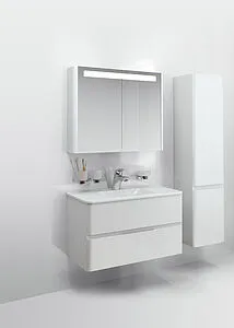 Шкаф-пенал подвесной с бельевой корзиной Am.Pm Bliss D 34 R белый глянец M55CHR0341WG, 3