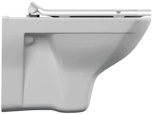 Унитаз подвесной безободковый Cersanit Carina XL Clean On DPL EO slim белый S-MZ-CARINA-XL-COn-S-DL-w