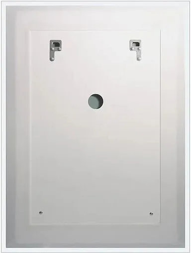 Зеркало с подсветкой Continent Fancy Led 60x80 с бесконтактным сенсором, с подогревом белый ЗЛП1833