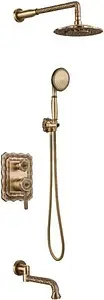 Душевая система со смесителем для ванны Lemark Jasmine бронза LM6622B Душевая система со смесителем для ванны Lemark Jasmine бронза LM6622B, 1