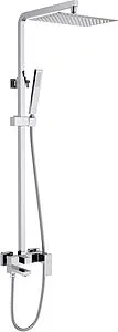Душевая система со смесителем для ванны Aquatek Либра хром AQ2640CR Душевая система со смесителем для ванны Aquatek Либра хром AQ2640CR, 1