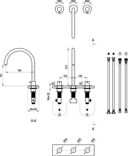 Смеситель для раковины Ravak Espirit розовое золото X070349 Смеситель для раковины Ravak Espirit розовое золото X070349