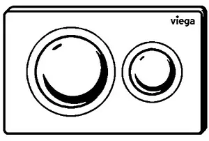 Клавиша смыва для унитаза Viega Prevista Visign for Style 20 8610.1 773779 хром глянцевый Клавиша смыва для унитаза Viega Prevista Visign for Style 20 8610.1 773779 хром глянцевый, 3