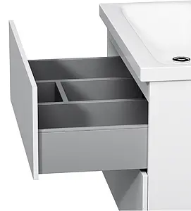 Тумба-умывальник подвесная Am.Pm Gem 75 белый M90FHX07522WG+M90WCC0752WG Тумба-умывальник подвесная Am.Pm Gem 75 белый M90FHX07522WG+M90WCC0752WG, 4