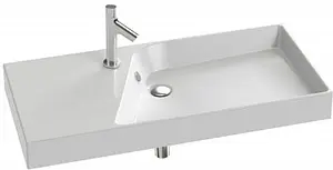 Раковина Jacob Delafon Rythmik 100 белый EXN112-Z-00, 3