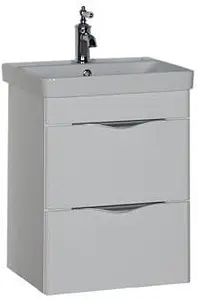 Тумба-умывальник Aquanet Орлеан 50 белый 00183080+00182310 Тумба-умывальник Aquanet Орлеан 50 белый 00183080+00182310, 1