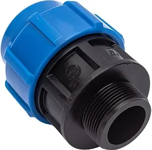 Муфта компрессионная переходная 50мм x 1½&quot;н ТПК-Аква 50030050, 1